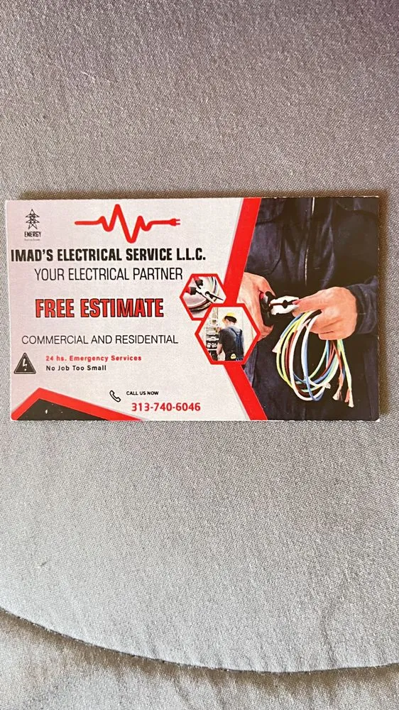 Slide of Imad's Electrical Service