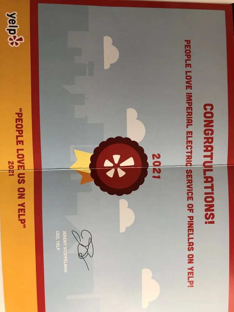 Slide of Imperial Electric Service Of Pinellas