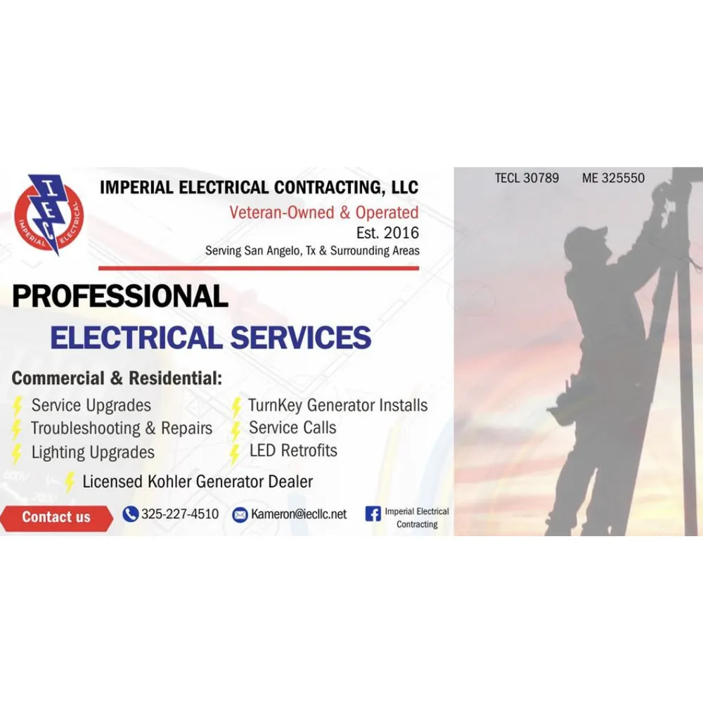 Slide of Imperial Electrical Contracting