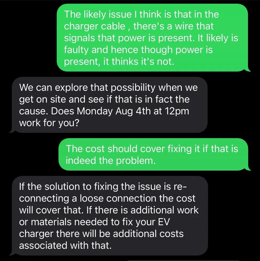 Slide of In Charge Home Electric