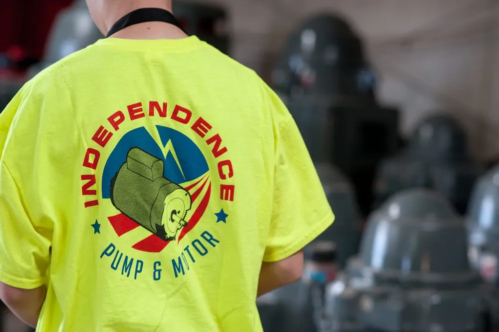 Slide of Independence Pump and Motor
