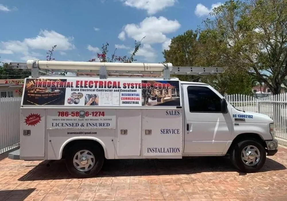 Slide of Industrial Electrical System