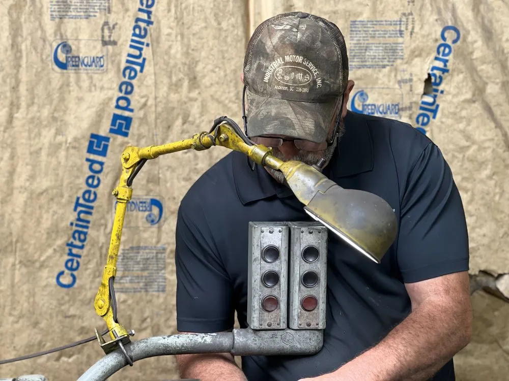 Slide of Industrial Motor Service