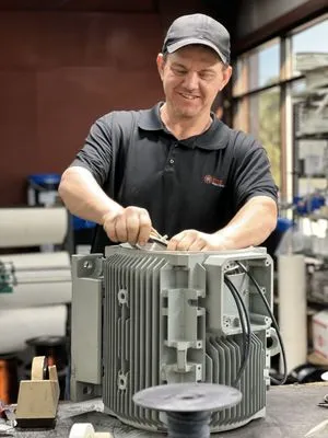 Industrial Motor Service Logo