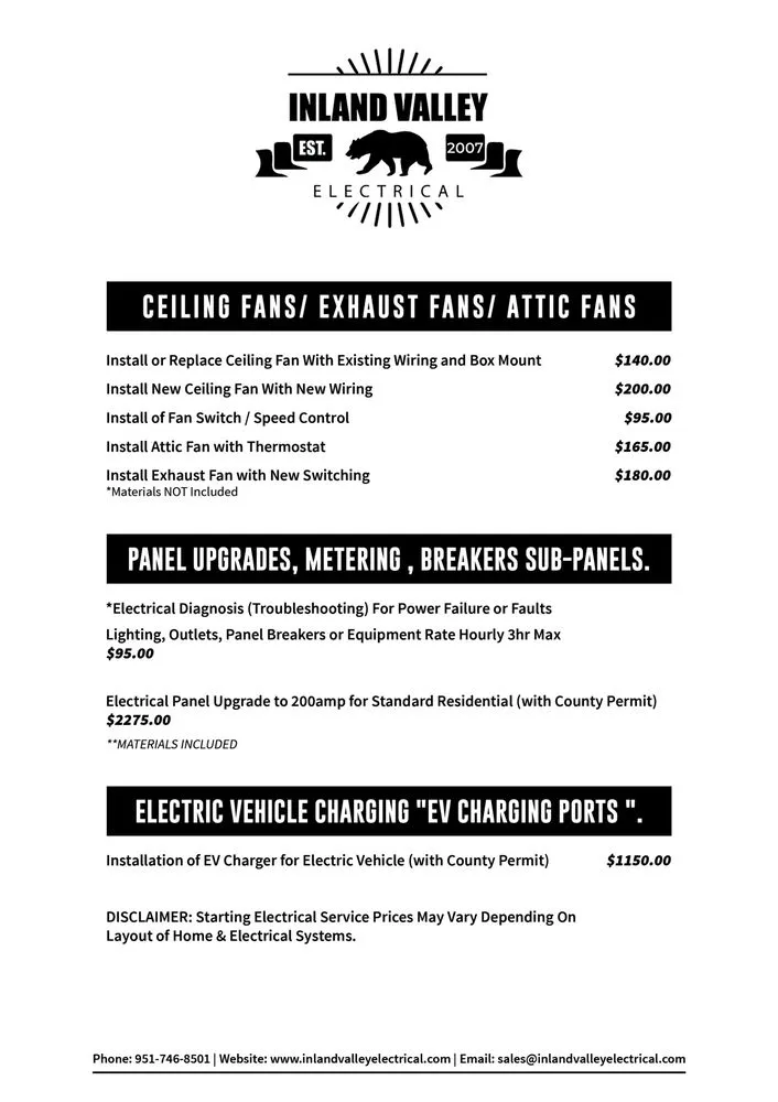 Slide of Inland Valley Electrical