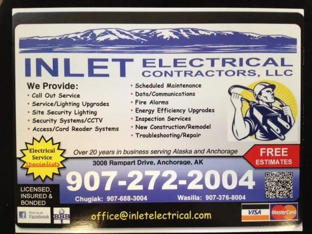 Slide of Inlet Electrical Contractors