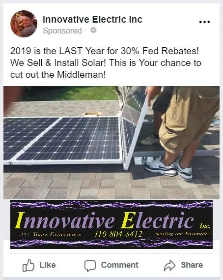 Slide of Innovative Electric