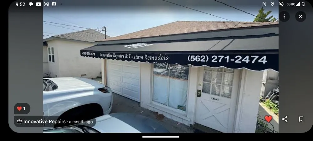 Slide of Innovative Repairs