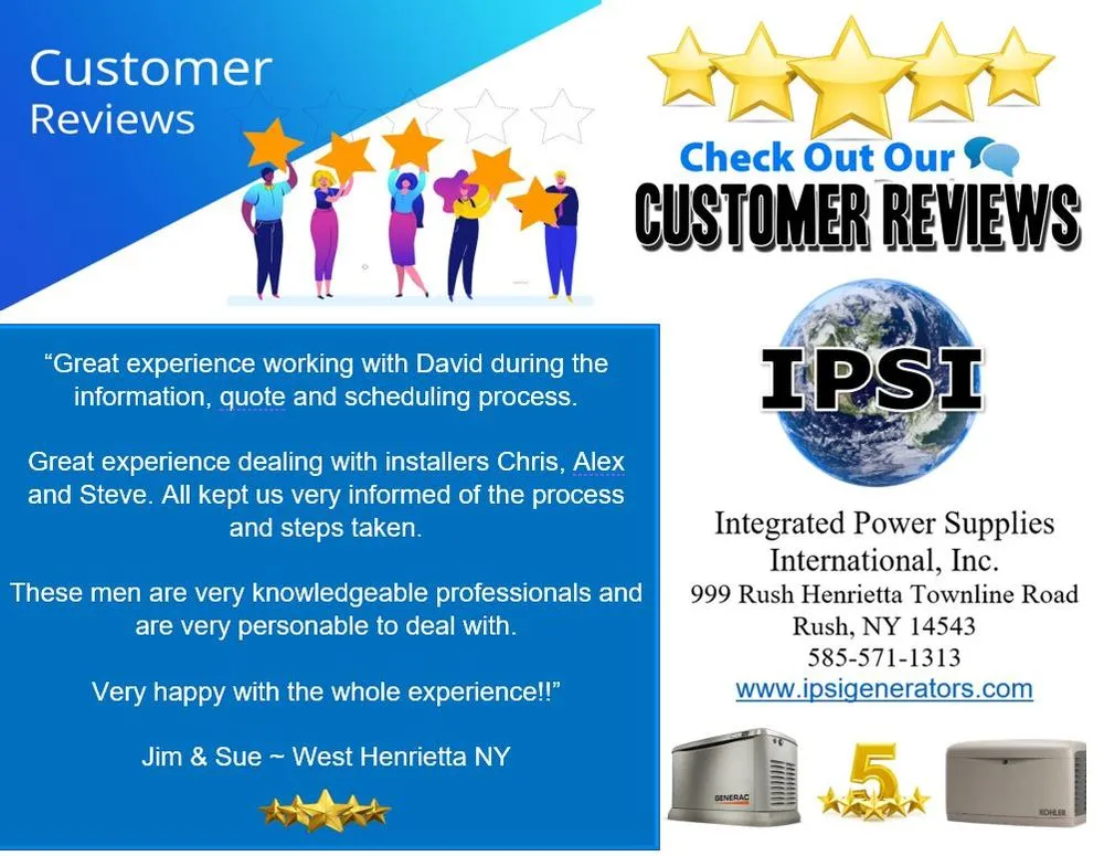 Licensed electrician providing wiring installation in Rush, NY - Integrated Power Supplies International