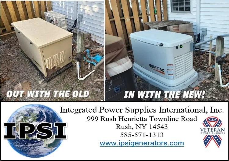 Licensed wiring installation experts serving Rush, NY - Integrated Power Supplies International