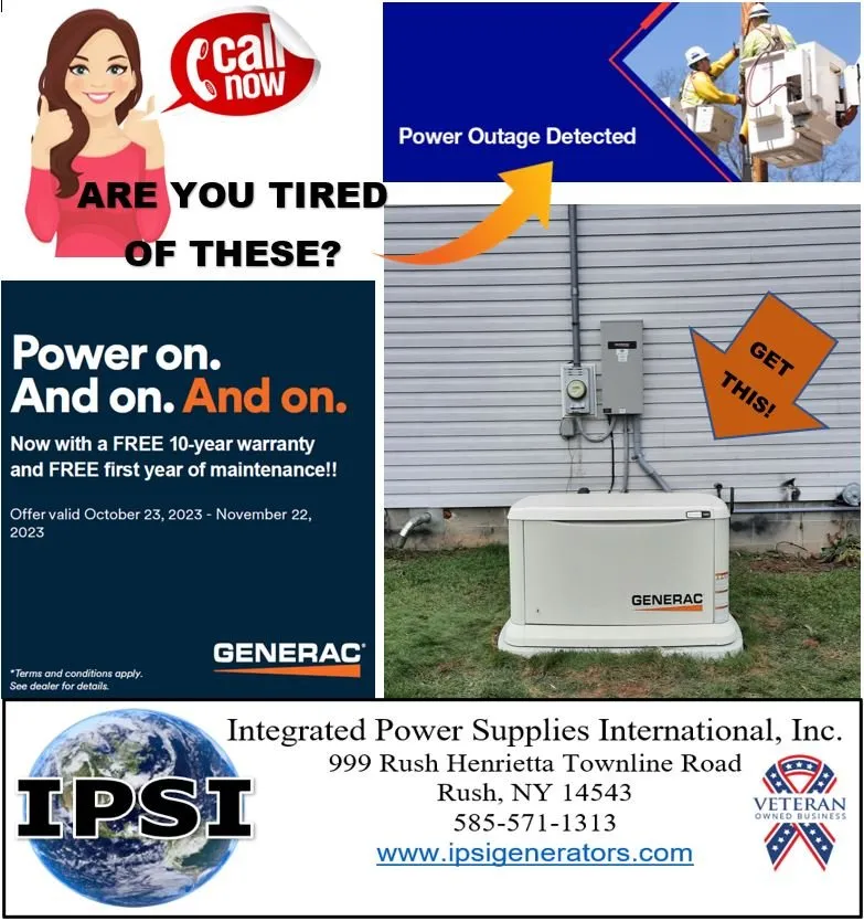 Certified electrician providing wiring installation in Rush, NY - Integrated Power Supplies International