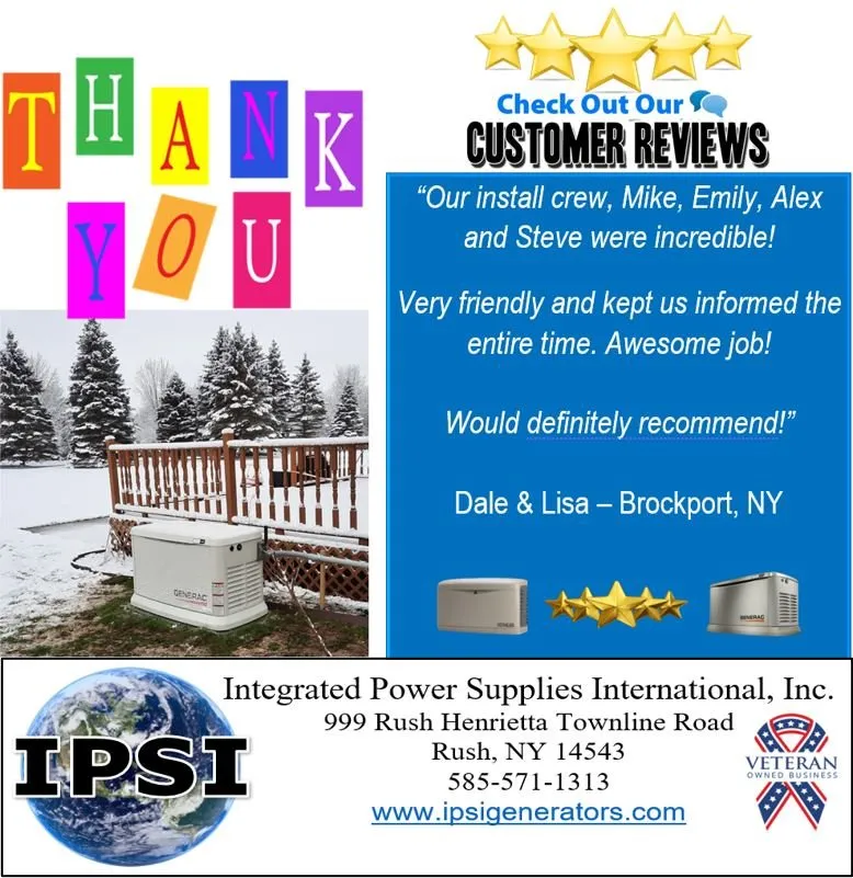 Certified lighting installation experts serving Rush, NY - Integrated Power Supplies International