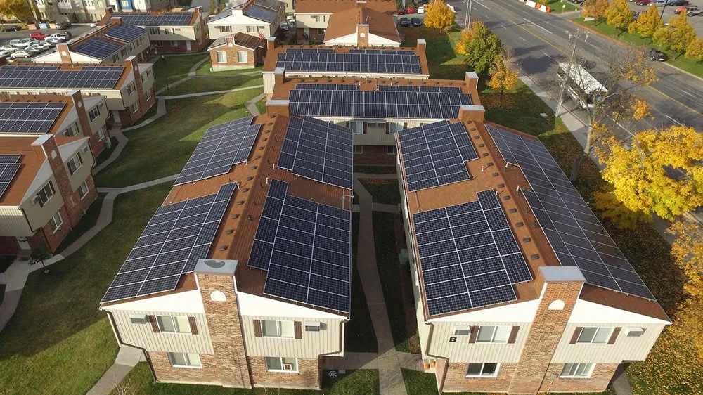 Slide of Integrated Solar Solutions