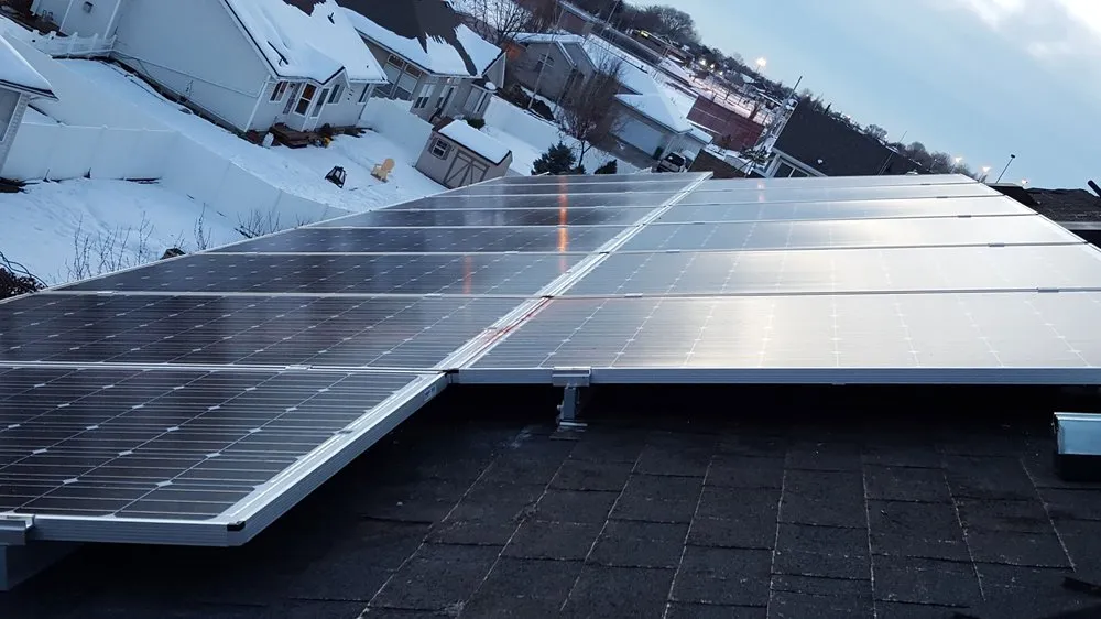 Slide of Integrated Solar Solutions