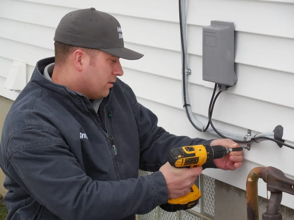 Slide of Integrity Electric