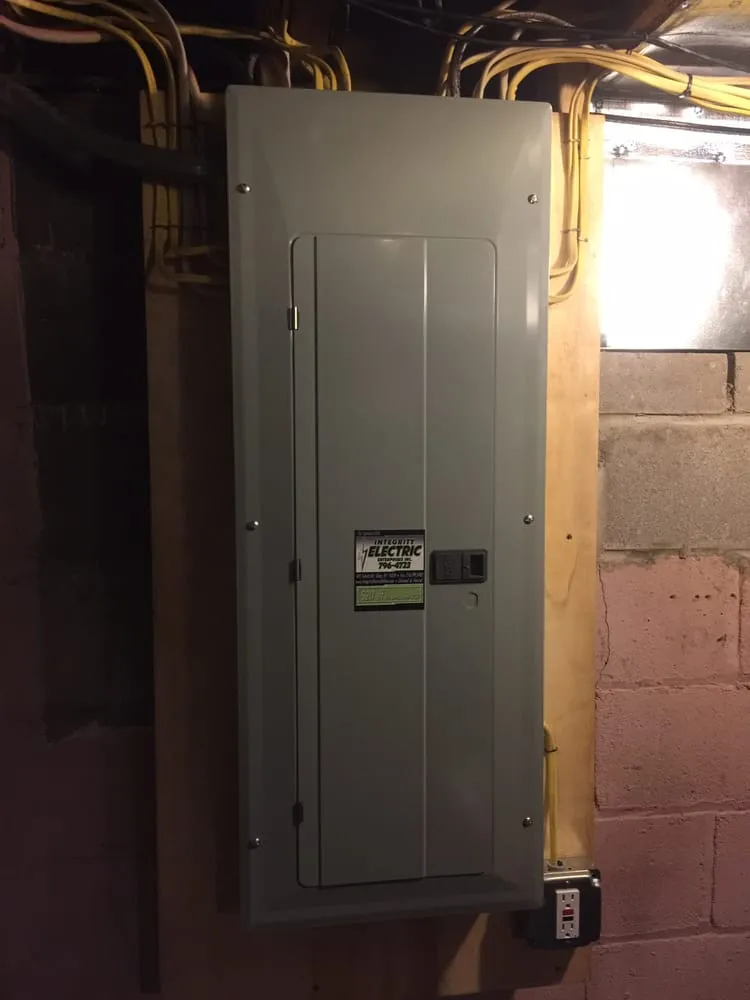 Slide of Integrity Electric