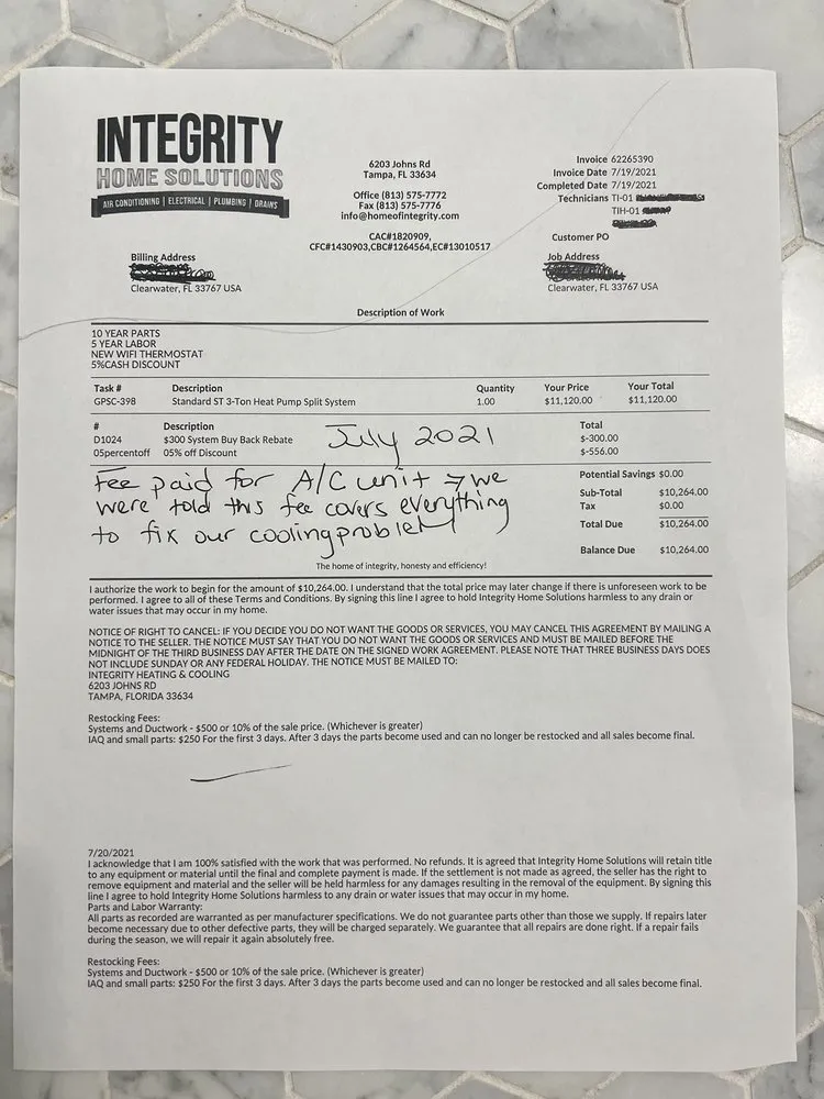 Slide of Integrity Home Solutions