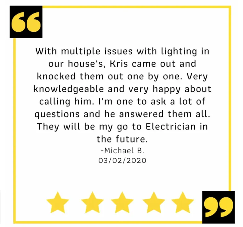 Slide of Intensity Electrical Service