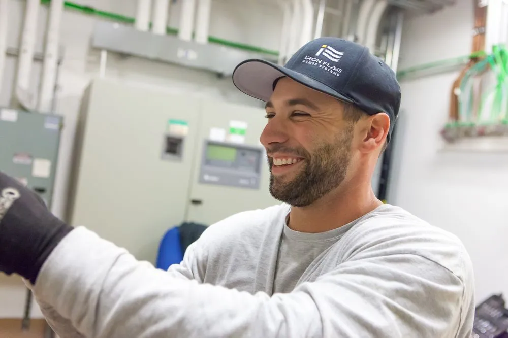 Slide of Iron Flag Power Systems