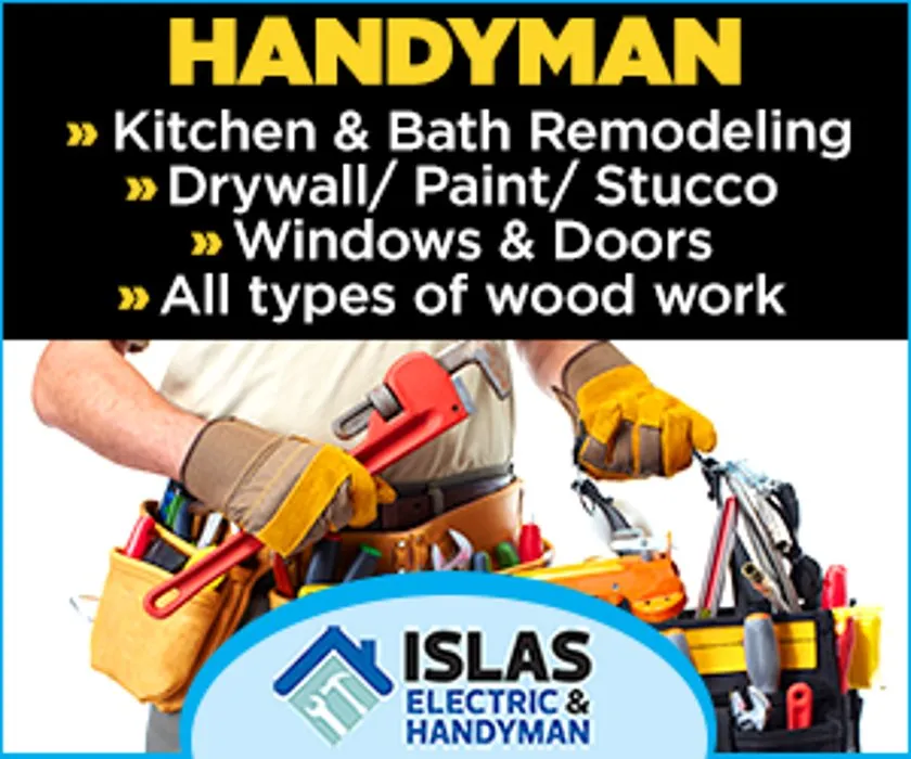 Slide of Islas Electric, Plumbing & Handyman