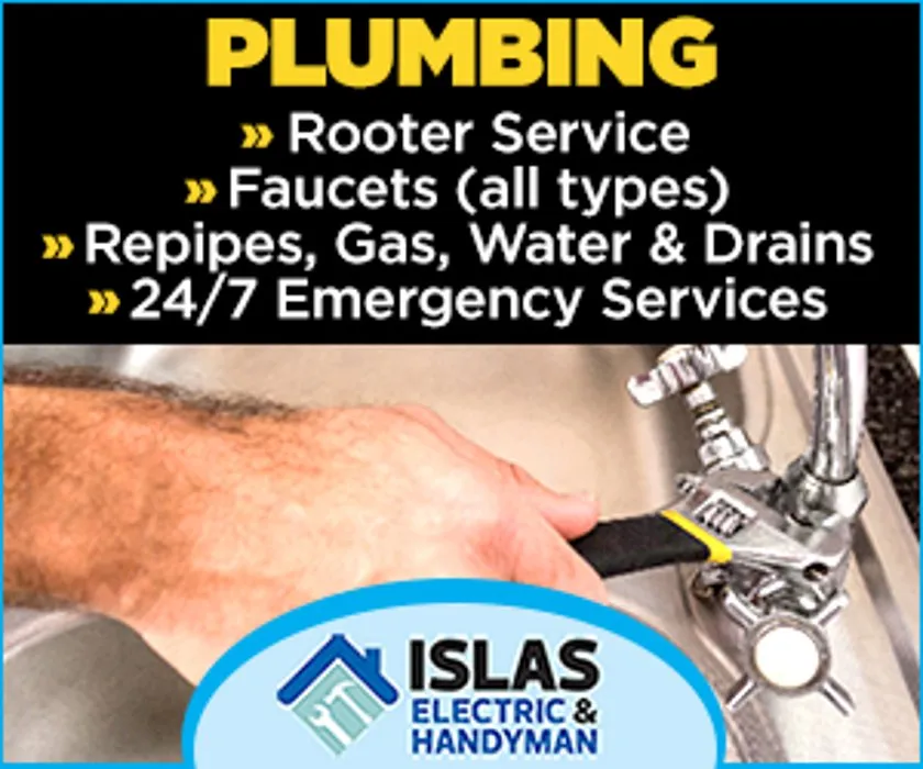 Slide of Islas Electric, Plumbing & Handyman