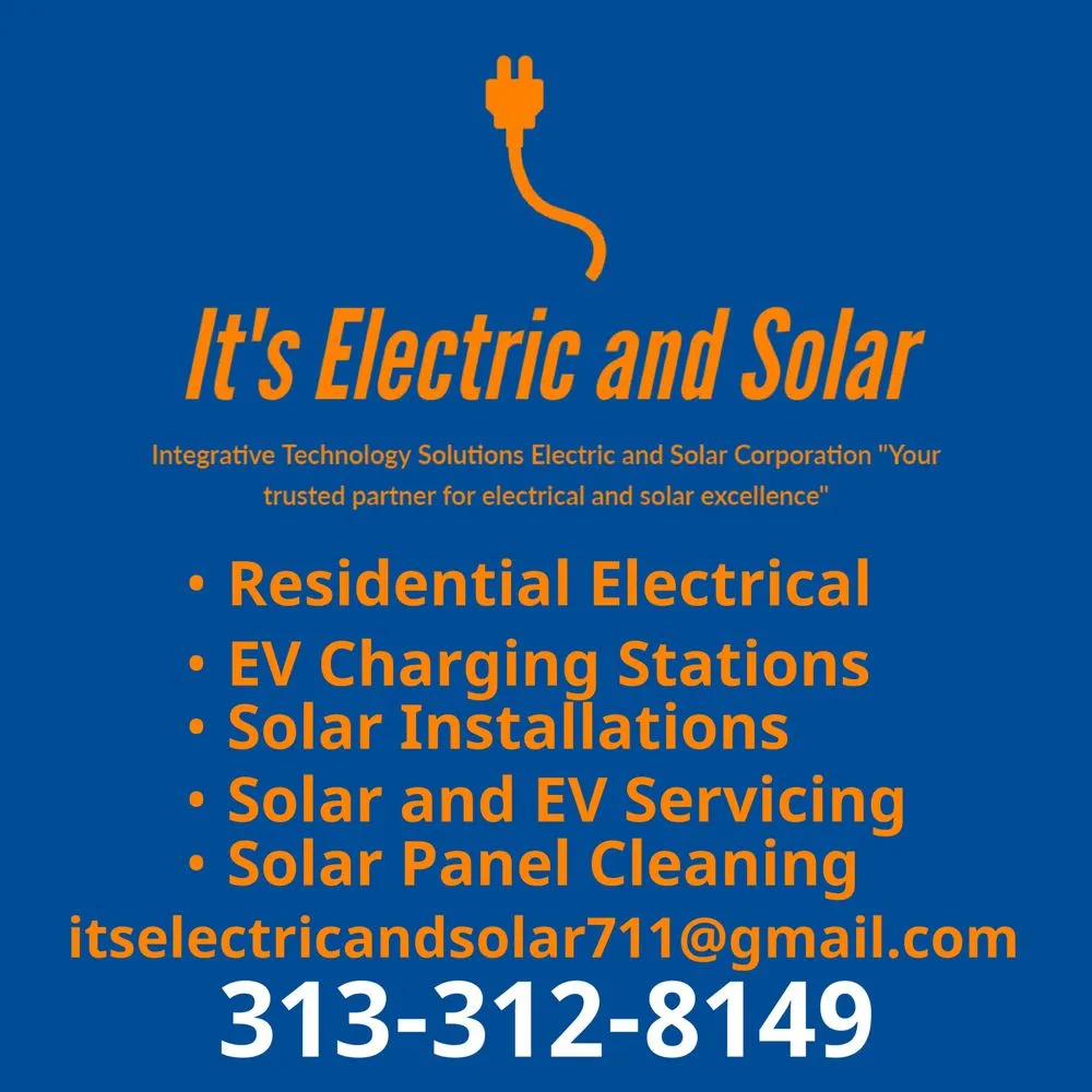 Slide of It's Electric and Solar