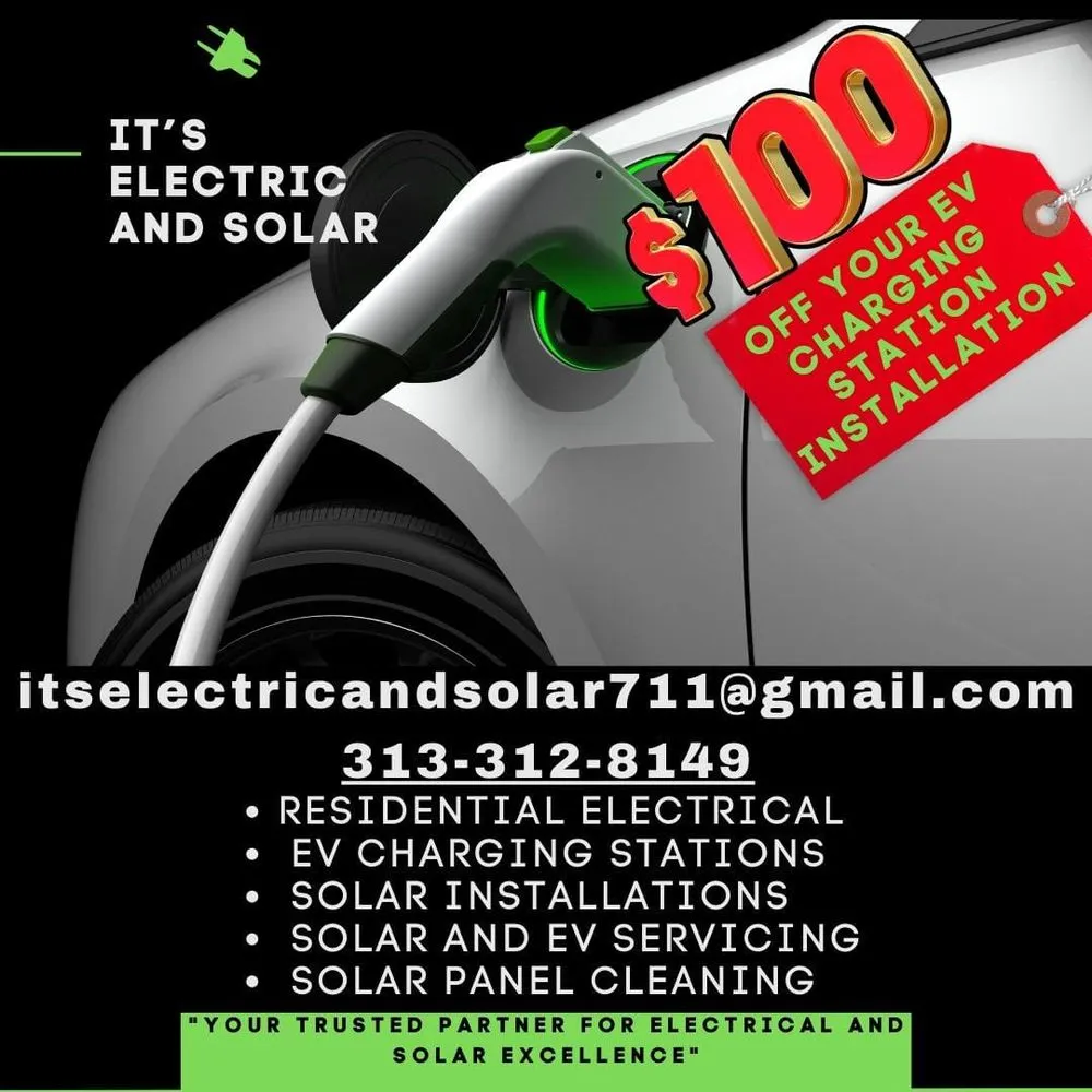 Slide of It's Electric and Solar