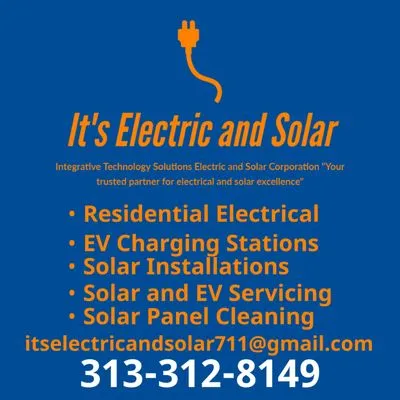 It's Electric and Solar