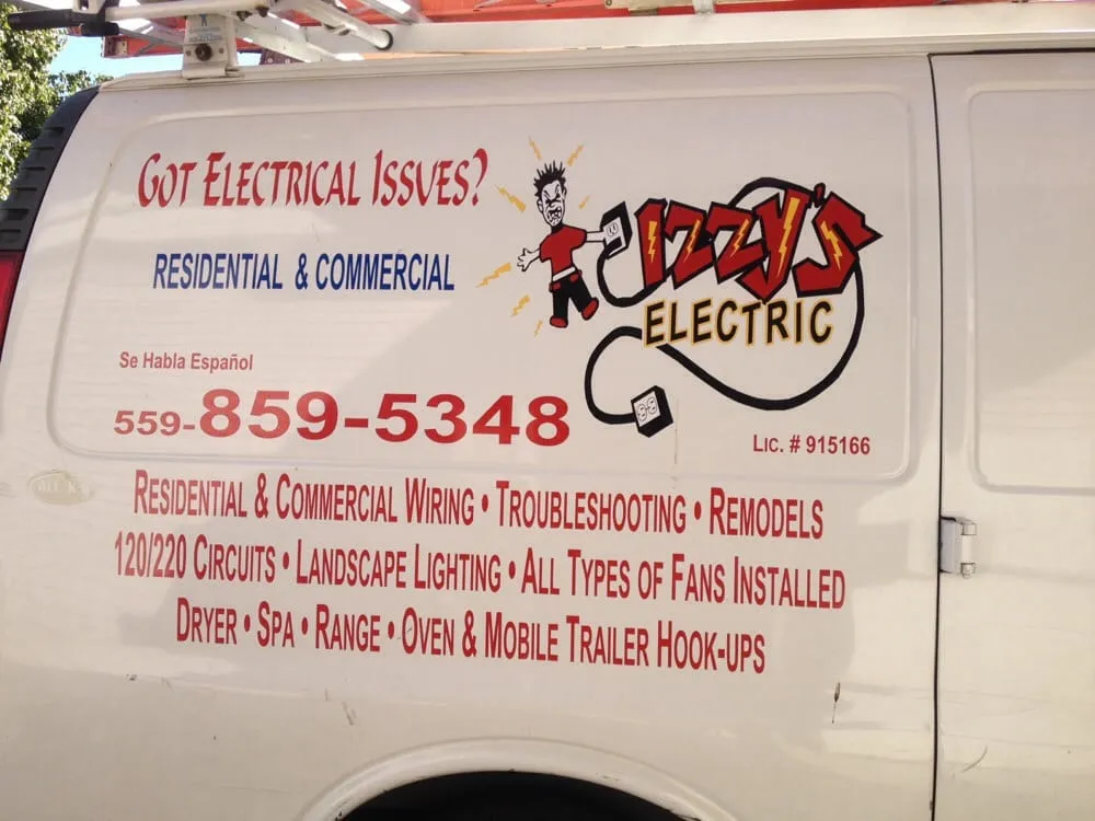 Slide of Izzy's Electric