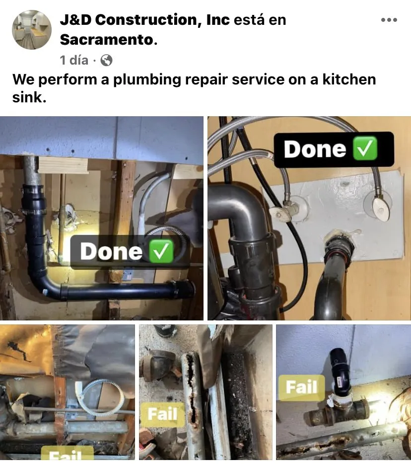 Reliable emergency electrical service experts serving Arden-Arcade, CA - J & D Construction