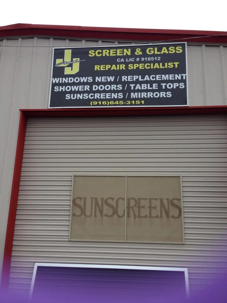 Slide of J & J Screen and Glass
