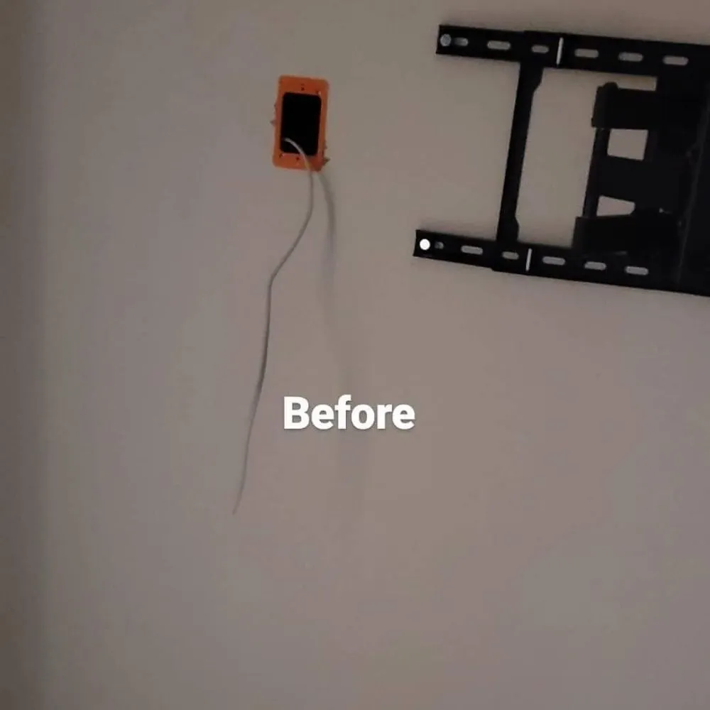 Slide of J & R TV Mounting and Ceiling Fan Installation