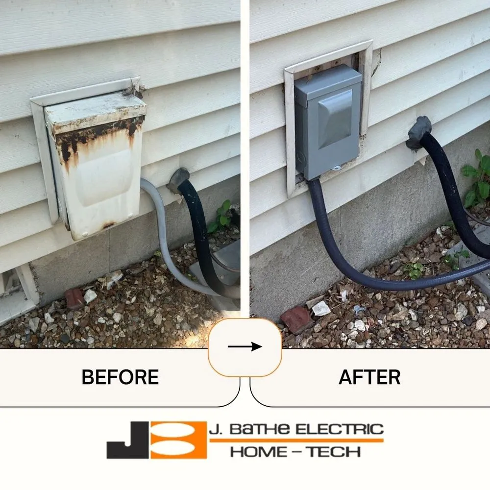 Trusted outlet and switch repair experts serving St. Peters, MO - J. Bathe Electric Company