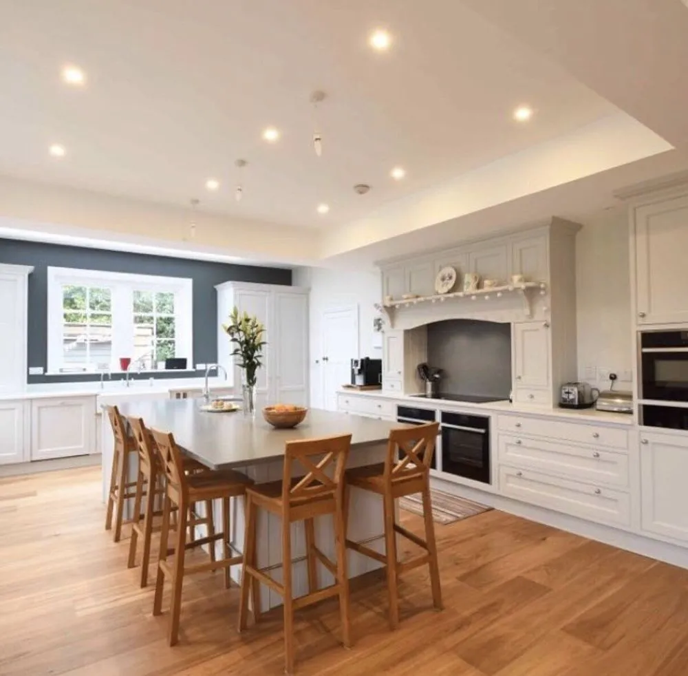 Expert electrician providing panel upgrade in , 