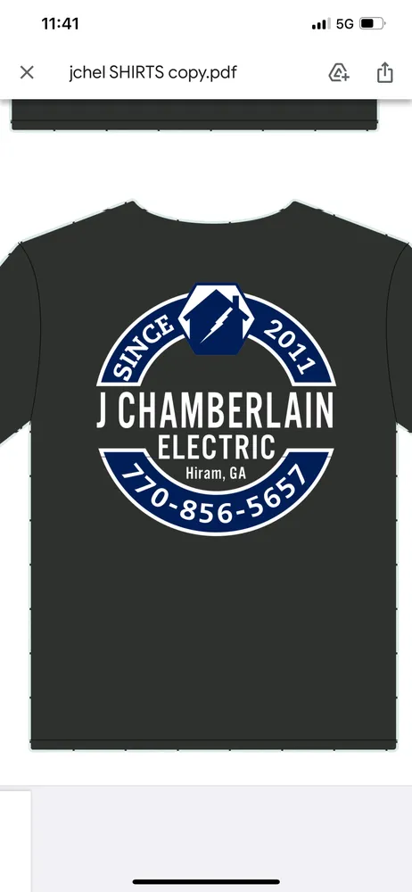 Slide of J Chamberlain Electric