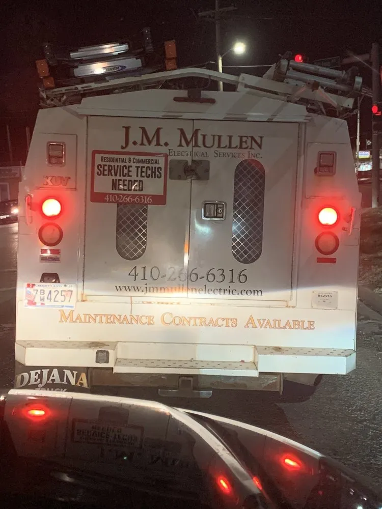 Slide of J M Mullen Electric Services