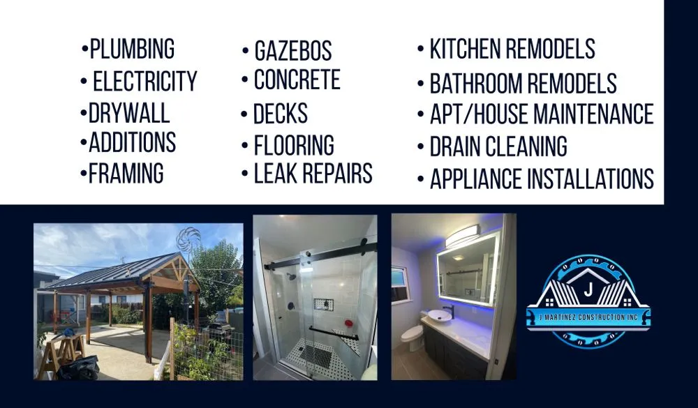 Slide of J Martinez Construction