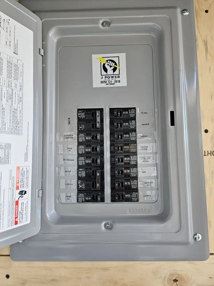 Expert electrician providing electrical repair in City of Industry, CA - J Power Electric