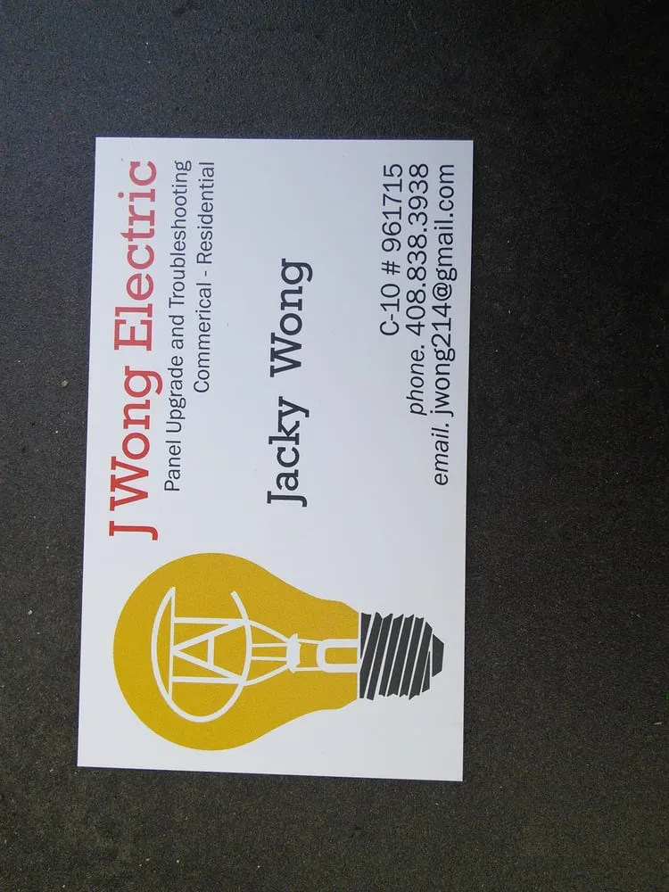 Slide of J Wong Electric