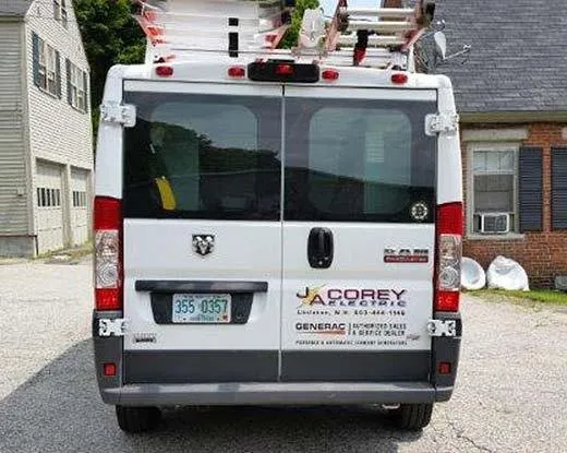 Slide of JA Corey Electric