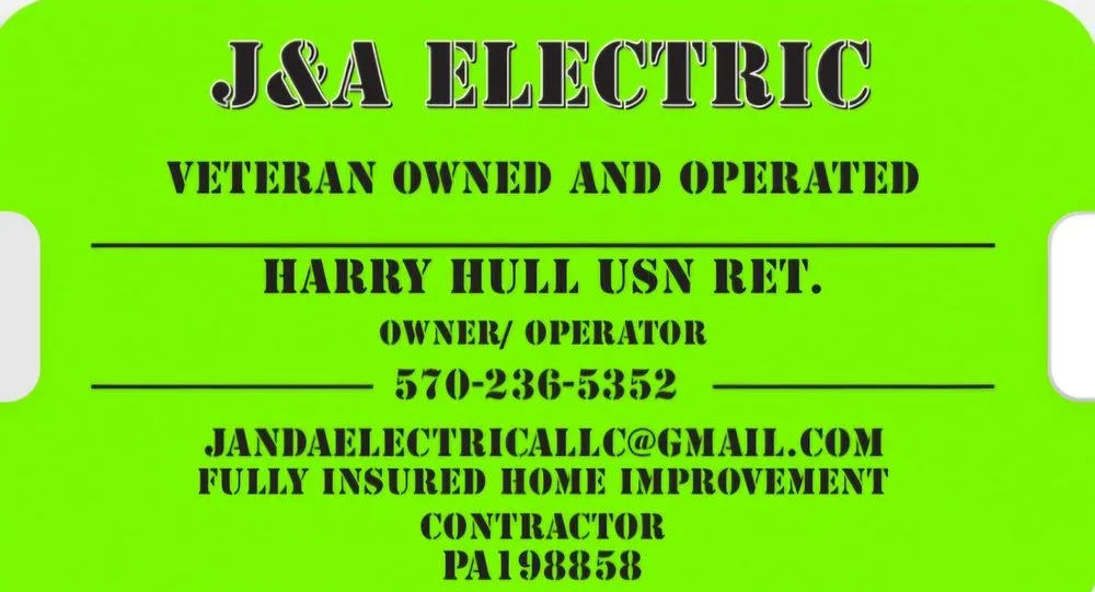 Trusted outlet and switch repair experts serving Greentown, PA - J&A Electric