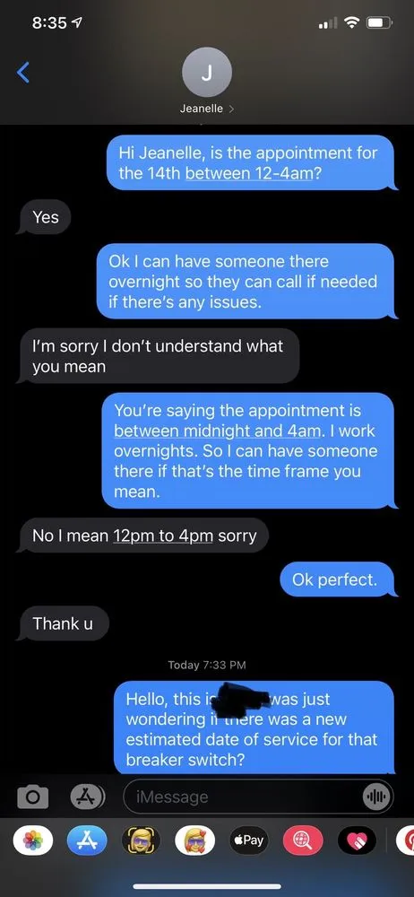 Slide of JAB Electric & Service