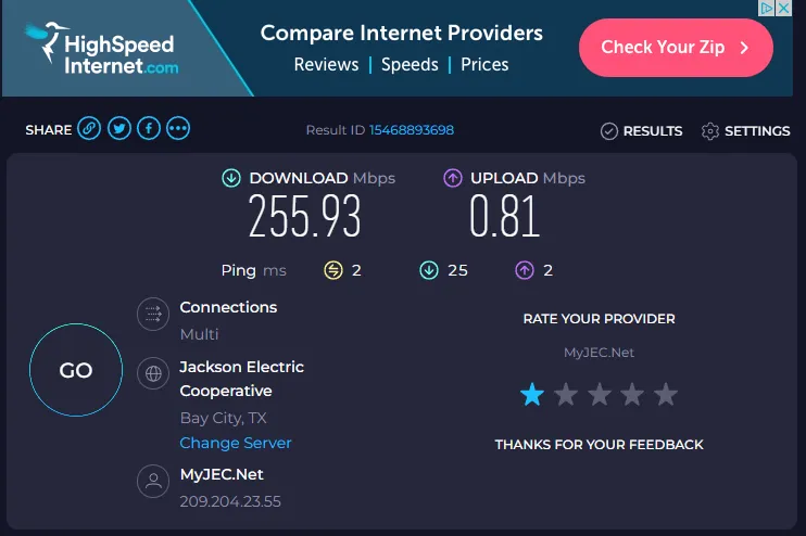 Slide of JACKSON ELECTRIC COOPERATIVE