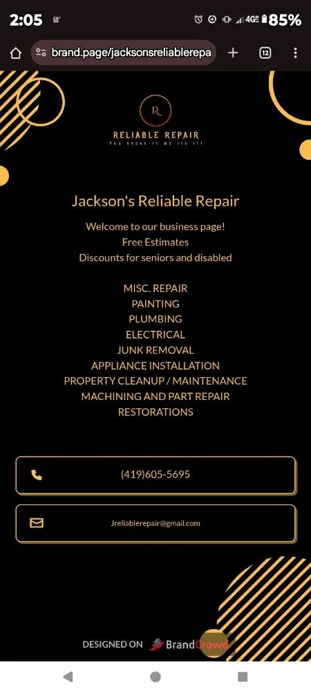 Emergency wiring installation service in Grover Hill, OH - Jacksons Reliable Repair & Services