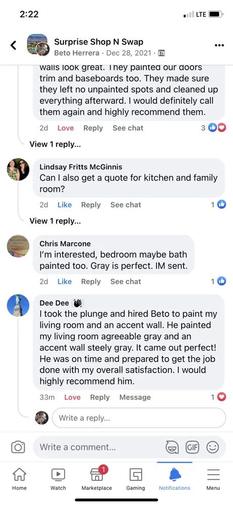 Slide of JAE’S Home Improvements