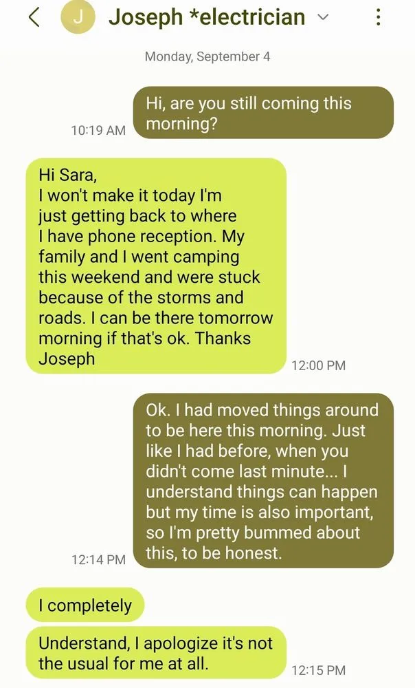 Slide of JAL Electric