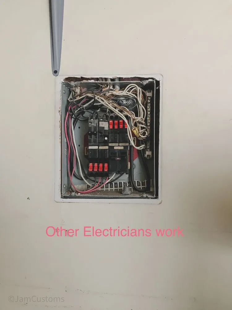 Slide of JAM Customs Electrical Service