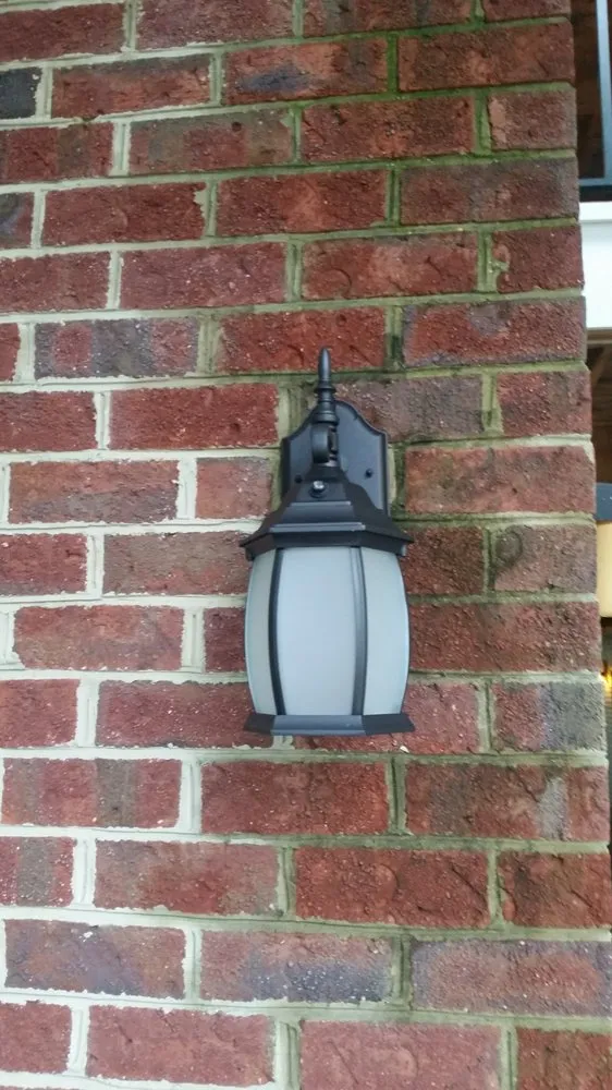 Professional electrical service for homes in lighting installation, by