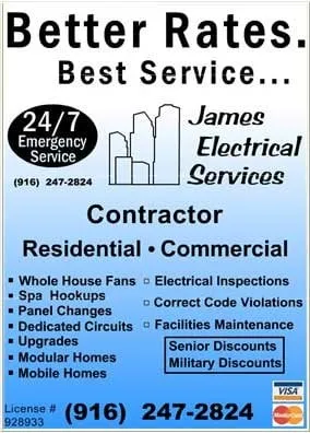 Slide of James Electrical Services