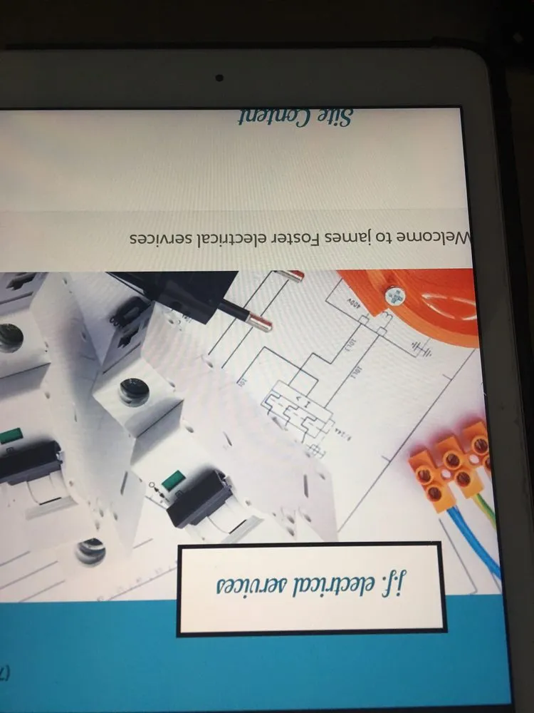 Slide of James Foster Electrical Services